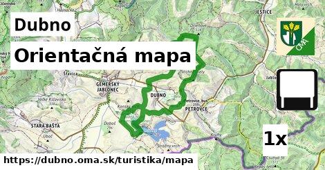 Orientačná mapa, Dubno