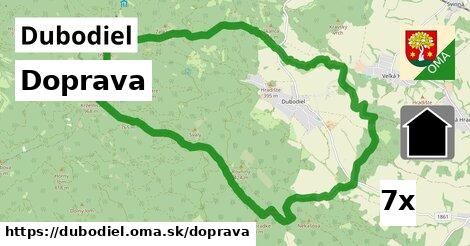 doprava v Dubodiel