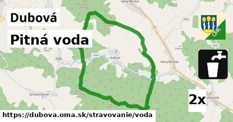 Pitná voda, Dubová