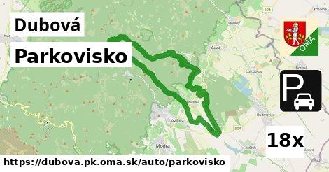 Parkovisko, Dubová, okres PK