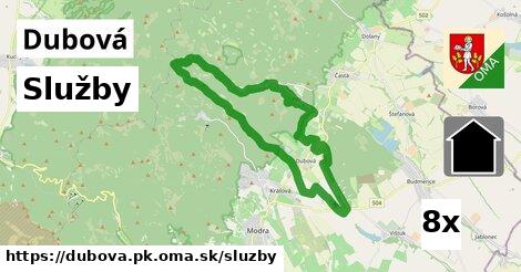 služby v Dubová, okres PK