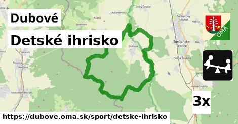 Detské ihrisko, Dubové