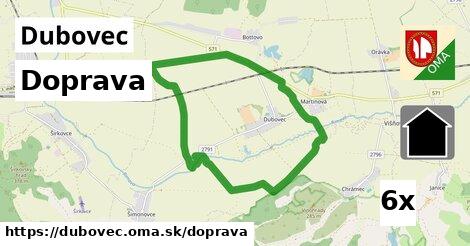 doprava v Dubovec