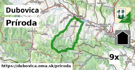príroda v Dubovica