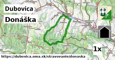 Donáška, Dubovica