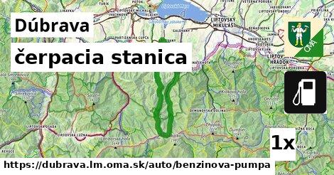 čerpacia stanica, Dúbrava, okres LM