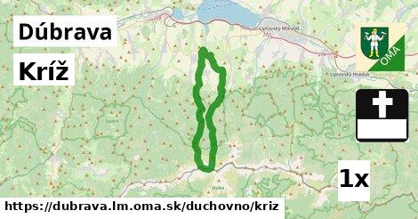 Kríž, Dúbrava, okres LM