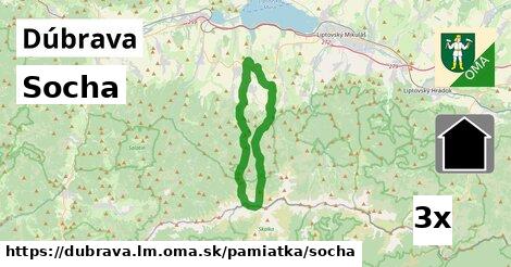 Socha, Dúbrava, okres LM