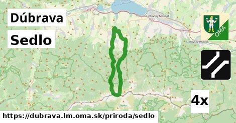 Sedlo, Dúbrava, okres LM