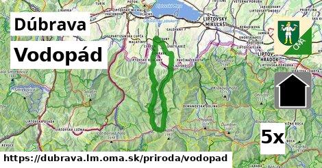 Vodopád, Dúbrava, okres LM