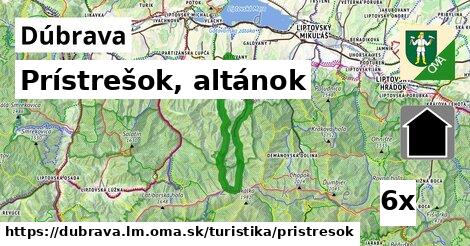 Prístrešok, altánok, Dúbrava, okres LM