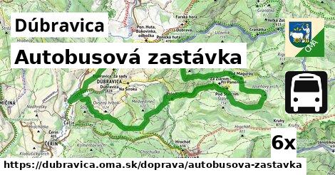 Autobusová zastávka, Dúbravica