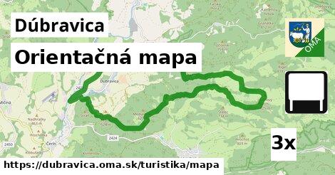 Orientačná mapa, Dúbravica