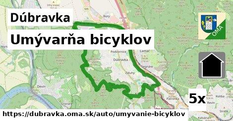 Umývarňa bicyklov, Dúbravka