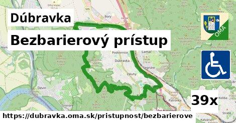 Bezbarierový prístup, Dúbravka