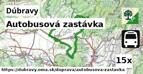 Autobusová zastávka, Dúbravy