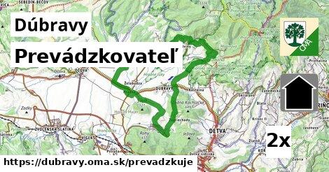 prevádzkovateľ v Dúbravy