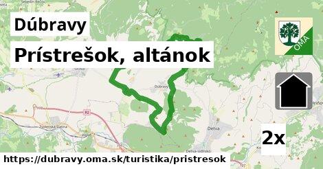 Prístrešok, altánok, Dúbravy