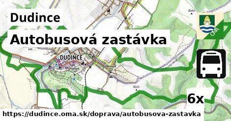 Autobusová zastávka, Dudince