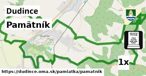 Pamätník, Dudince