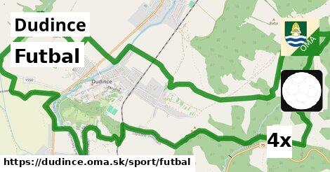 Futbal, Dudince