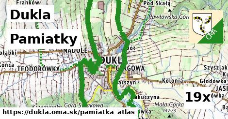 pamiatky v Dukla