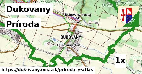 príroda v Dukovany