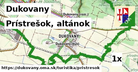 Prístrešok, altánok, Dukovany