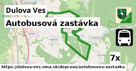 Autobusová zastávka, Dulova Ves