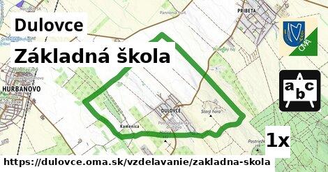 Základná škola, Dulovce