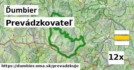 prevádzkovateľ v Ďumbier