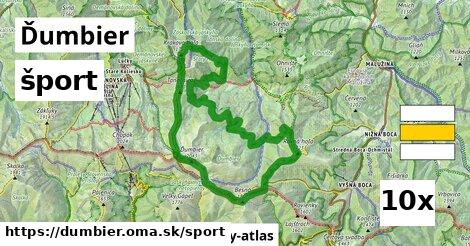 šport v Ďumbier