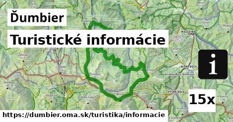 Turistické informácie, Ďumbier