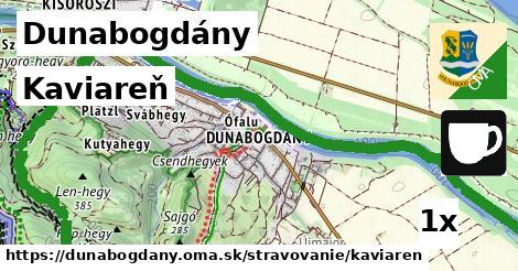 Kaviareň, Dunabogdány