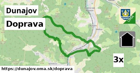 doprava v Dunajov