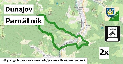 Pamätník, Dunajov