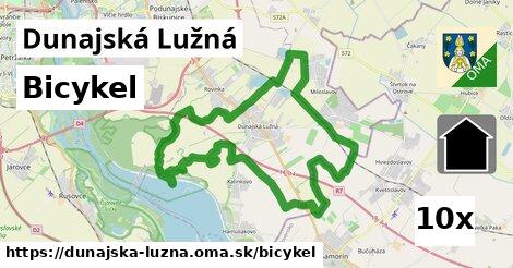 bicykel v Dunajská Lužná