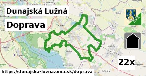 doprava v Dunajská Lužná