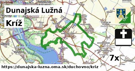 Kríž, Dunajská Lužná