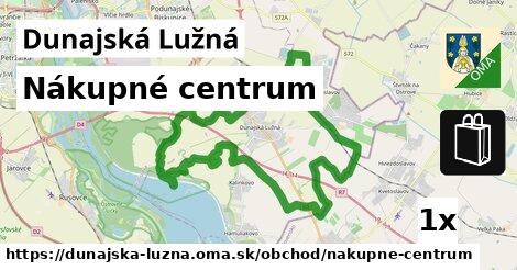 Nákupné centrum, Dunajská Lužná