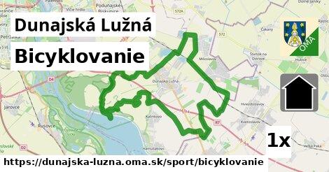Bicyklovanie, Dunajská Lužná