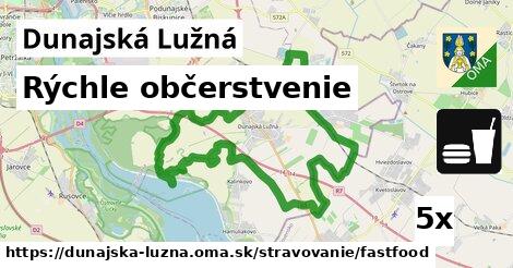 Rýchle občerstvenie, Dunajská Lužná