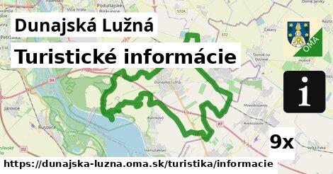 Turistické informácie, Dunajská Lužná