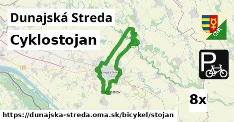 cyklostojan v Dunajská Streda