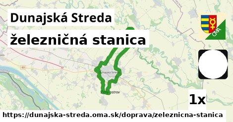 železničná stanica, Dunajská Streda