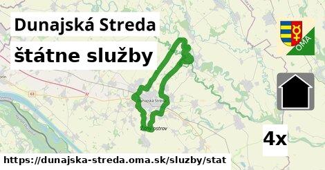 štátne služby, Dunajská Streda