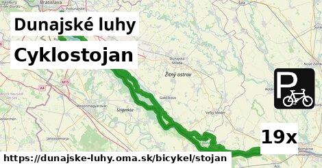 Cyklostojan, Dunajské luhy