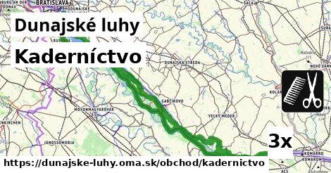 Kaderníctvo, Dunajské luhy