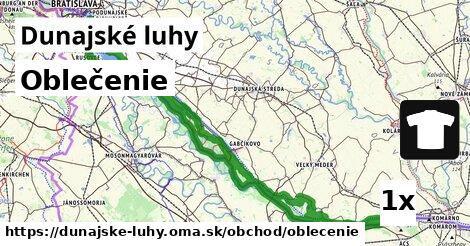 Oblečenie, Dunajské luhy