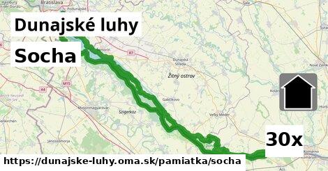 Socha, Dunajské luhy